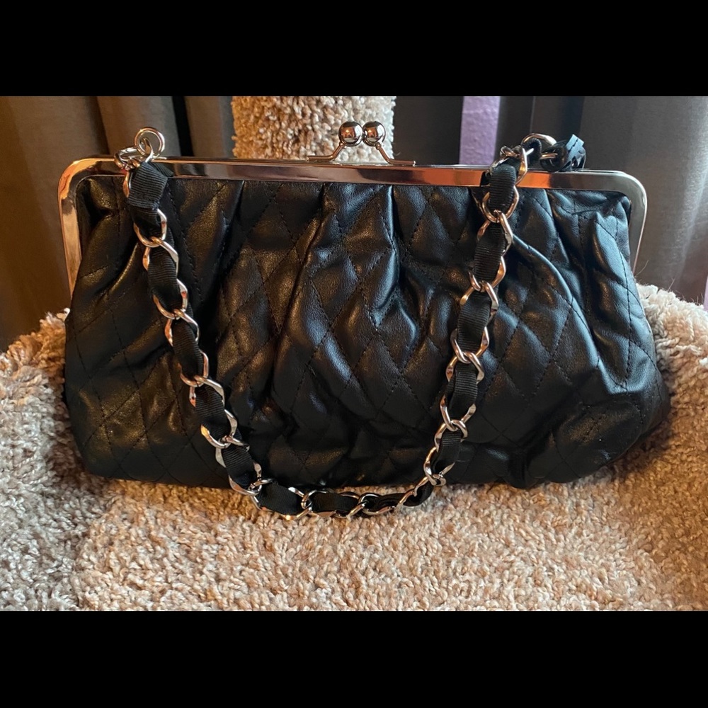 NWOT Black dressy purse